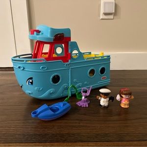 Fisher Price Little People Boat with Accessories